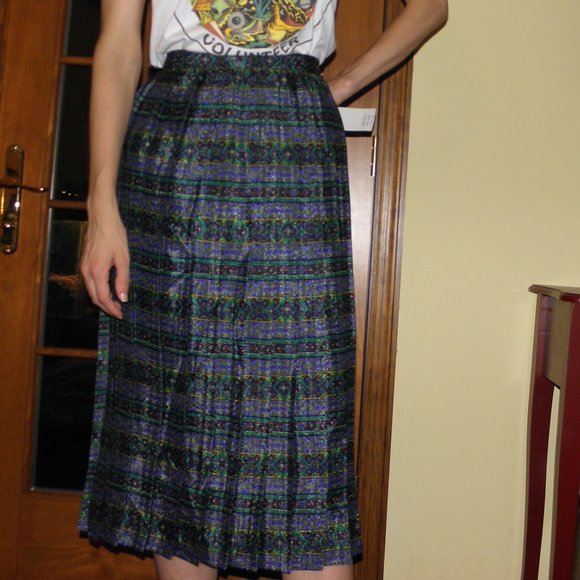 Vintage Dresses & Skirts - Vintage Pleated Skirt